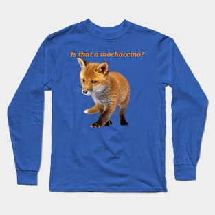 Foxy Coffee Long Sleeve T-Shirt